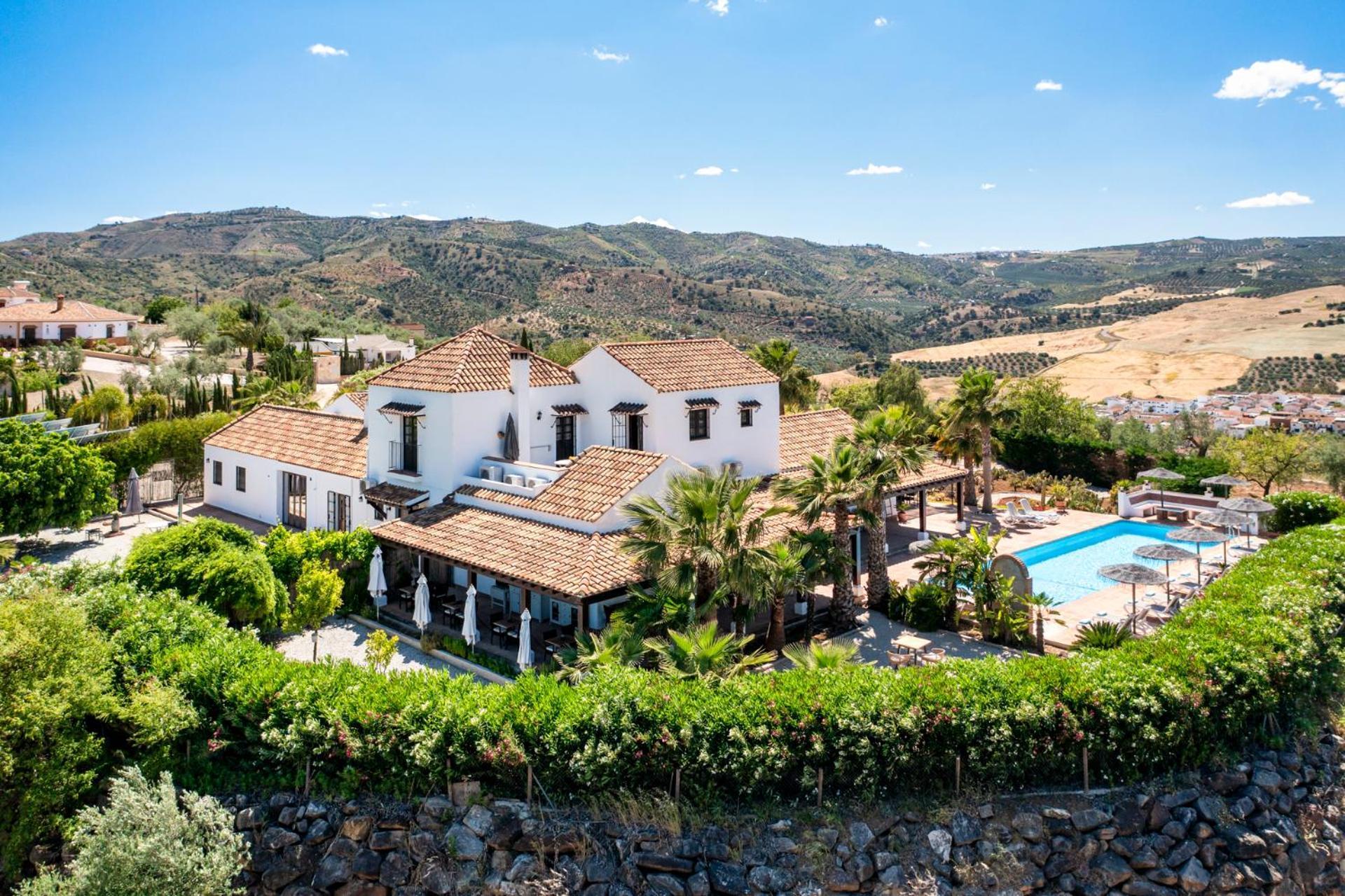 Hacienda Riogordo Bed and Breakfast Eksteriør billede